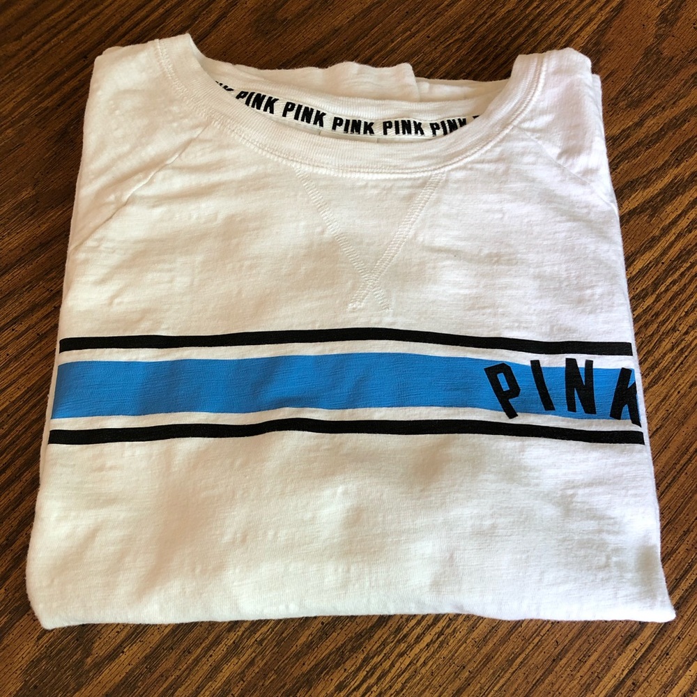 VS PINK long sleeve cotton T-shirt